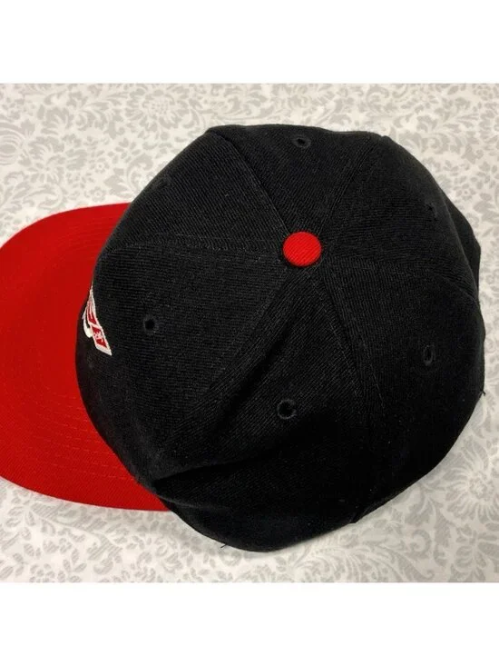 Vintage Corvette Snapback Hat OTTO Cap USA Black Red Green Underbill - Picture 8 of 14